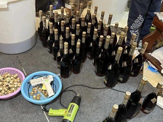 威尼斯wns8885556上海破获3000万元假洋酒案：在烂尾别墅消费以4-5折(图3)